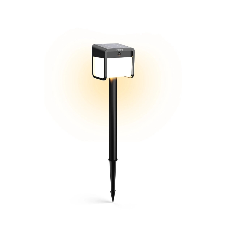 Philips - Ηλιακή λάμπα LED με αισθητήρα EZRA LED/1,8W/3,7V 3000K IP44