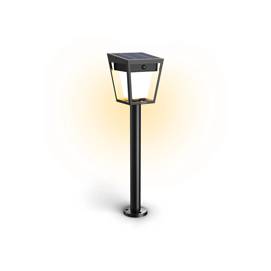 Philips - Ηλιακή λάμπα LED με αισθητήρα NISSA LED/1,8W/3,7V 3000K IP44