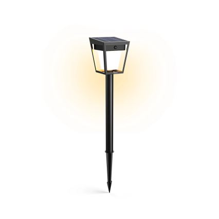 Philips - Ηλιακή λάμπα LED με αισθητήρα NISSA LED/1,8W/3,7V 3000K IP44