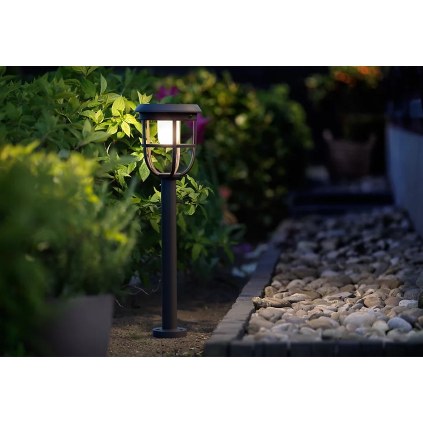 Philips - Ηλιακή λάμπα LED με αισθητήρα RADII LED/1,3W/3,7V 2000 mAh 3000K IP44