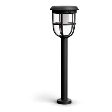 Philips - Ηλιακή λάμπα LED με αισθητήρα κίνησης και λυκόφωτος RADII LED/1,3W/3,7V 2000 mAh 3000K IP44