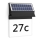 Philips - Ηλιακό φωτιστικό αριθμού οικίας LED ENKARA LED/0,2W/3,7V 1800 mAh IP44