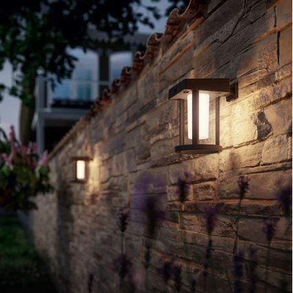 Philips - Ηλιακό φωτιστικό τοίχου LED με αισθητήρα CAMILL LED/1,4W/3,7V IP44