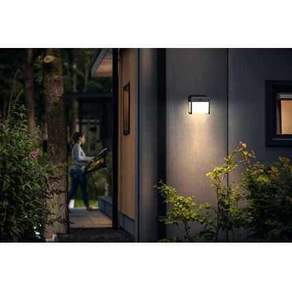 Philips - Ηλιακό φωτιστικό τοίχου LED με αισθητήρα EZRA LED/1,8W/3,7V 3000K IP44