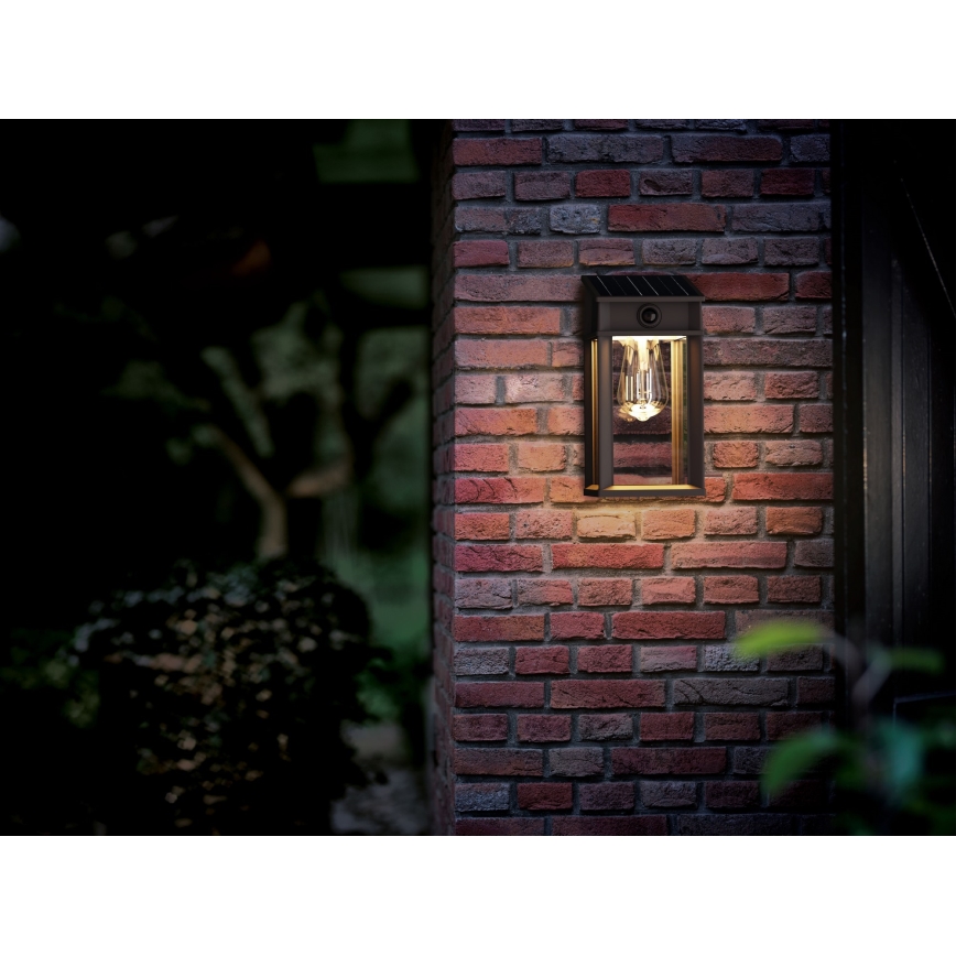 Philips - Ηλιακό φωτιστικό τοίχου LED με αισθητήρα GERI LED/3,2W/3,7V 2700K IP44