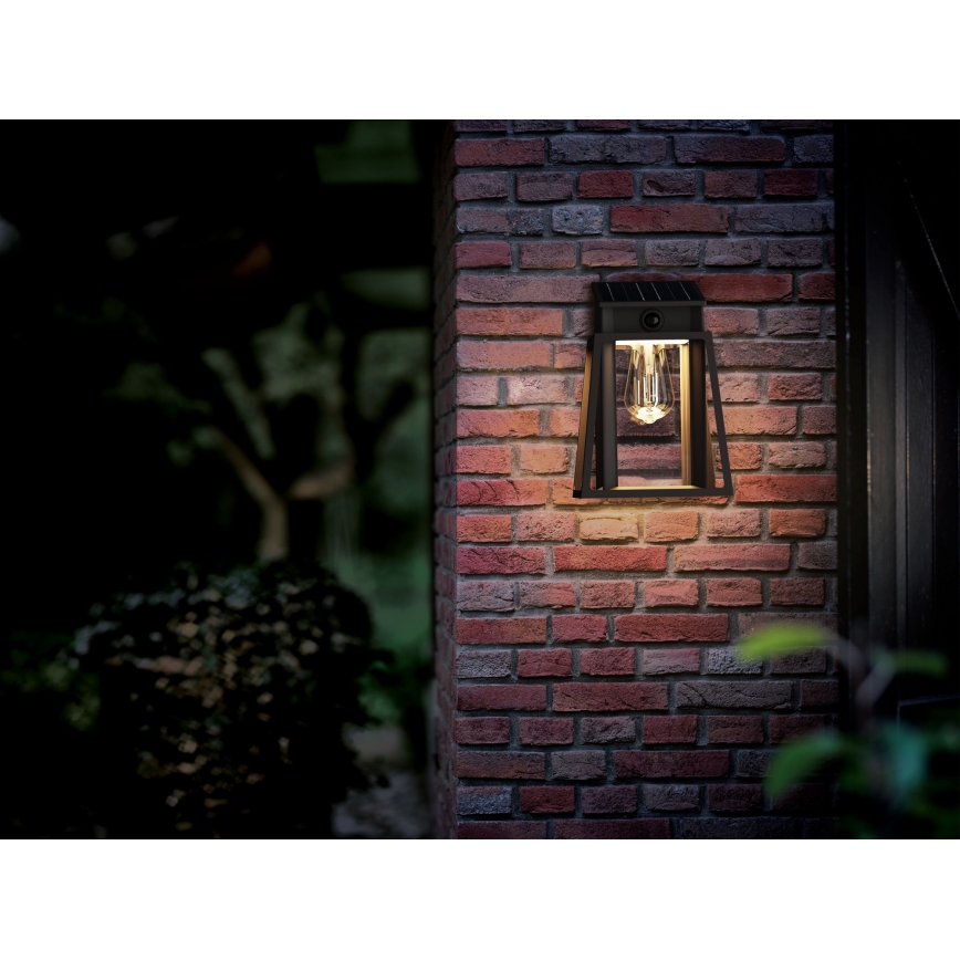 Philips - Ηλιακό φωτιστικό τοίχου LED με αισθητήρα LYSIN LED/3,2W/3,7V 2700K IP44