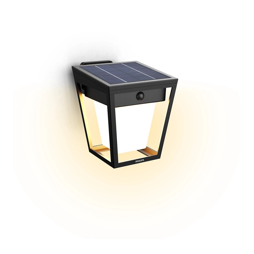 Philips - Ηλιακό φωτιστικό τοίχου LED με αισθητήρα NISSA LED/1,8W/3,7V 3000K IP44