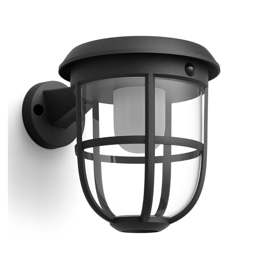 Philips - Ηλιακό φωτιστικό τοίχου LED με αισθητήρα RADII LED/1,3W/3,7V 3000K IP44