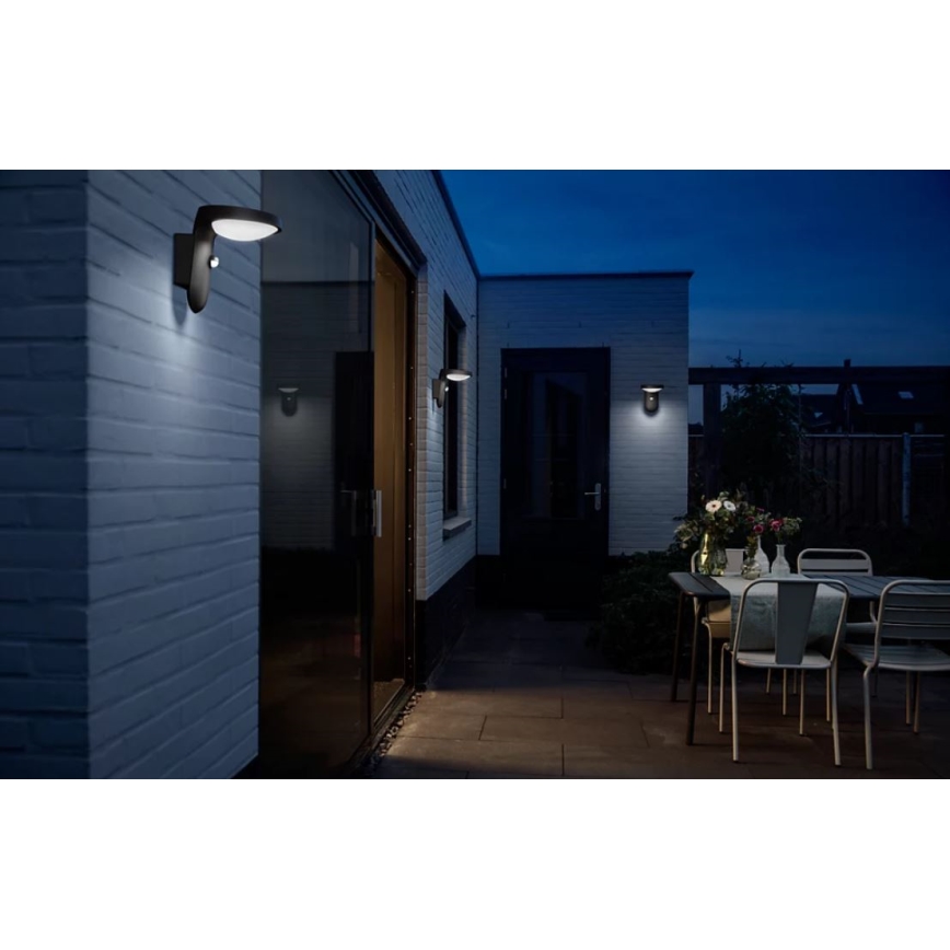 Philips - Ηλιακό φωτιστικό τοίχου LED με αισθητήρα LED/1,2W/4V 1800 mAh 3000K IP44