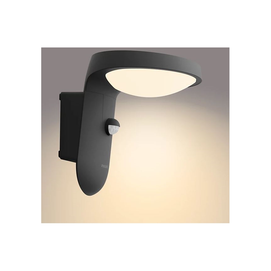 Philips - Ηλιακό φωτιστικό τοίχου LED με αισθητήρα LED/1,2W/4V 1800 mAh 3000K IP44