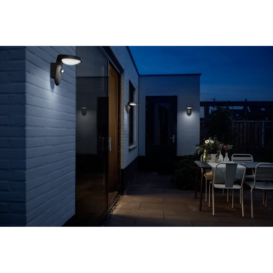 Philips - Ηλιακό φωτιστικό τοίχου LED με αισθητήρα LED/1,2W/4V 1800 mAh 4000K IP44
