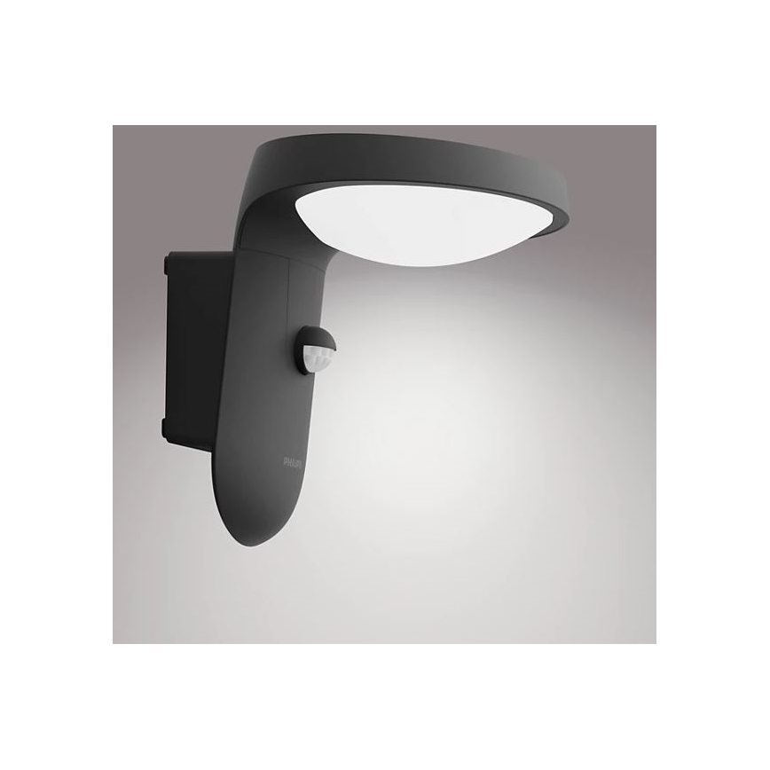 Philips - Ηλιακό φωτιστικό τοίχου LED με αισθητήρα LED/1,2W/4V 1800 mAh 4000K IP44