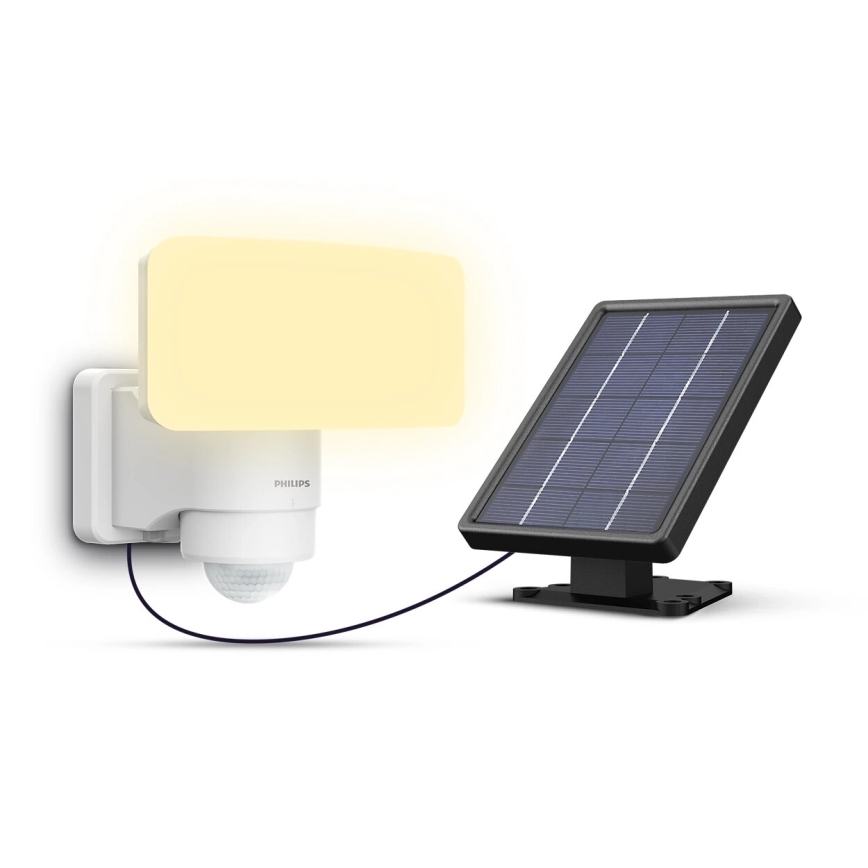 Philips - Ηλιακό φωτιστικό τοίχου LED με αισθητήρα TYLUS LED/6W/3,7V 3000K IP44