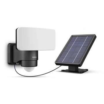 Philips - Ηλιακό φωτιστικό τοίχου LED με αισθητήρα TYLUS LED/6W/3,7V 5000K IP44