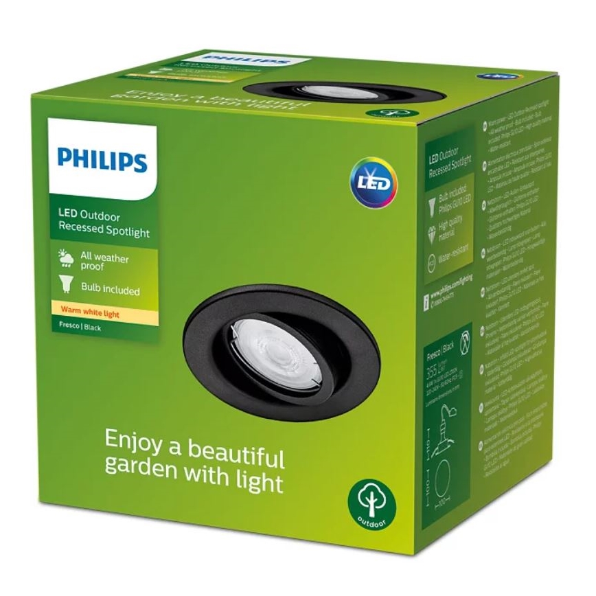 Philips - Κρεμαστό φωτιστικό οροφής μπάνιου LED FRESCO LED/4,6W/230V IP23