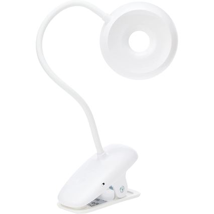 Philips - Λάμπα dimming LED με κλιπ DONUTCLIP LED/3W/5V 1200 mAh CRI 90 λευκό