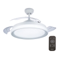 Philips - Οροφής ανεμιστήρας LED/35W/230V 5500/4000/2700K λευκός + τηλεχειριστήριο