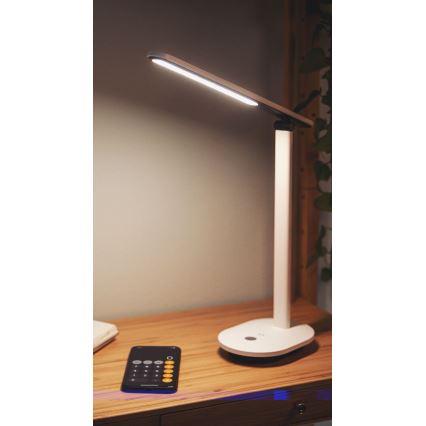 Philips - Επιτραπέζια λάμπα αφής dimming LED IVORY LED/5W/5V 3000 mAh 2700/3600/5000K CRI 90