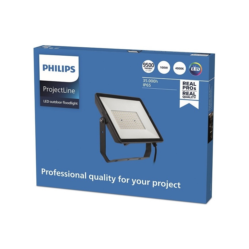 Philips - Προβολέας LED εξωτερικού χώρου PROJECTLINE LED/100W/230V IP65 4000K