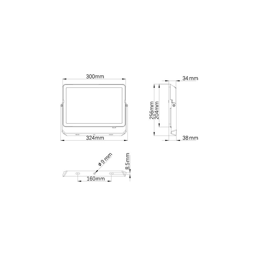 Philips - Προβολέας LED εξωτερικού χώρου PROJECTLINE LED/100W/230V IP65 4000K