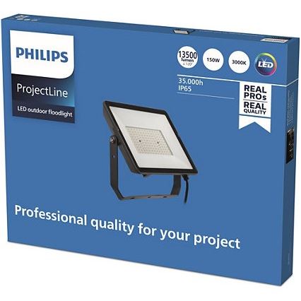 Philips - Προβολέας LED εξωτερικού χώρου PROJECTLINE LED/150W/230V IP65 3000K