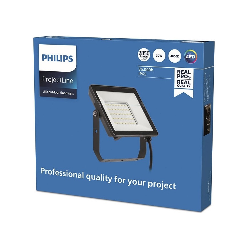 Philips - Προβολέας LED εξωτερικού χώρου PROJECTLINE LED/30W/230V IP65 4000K