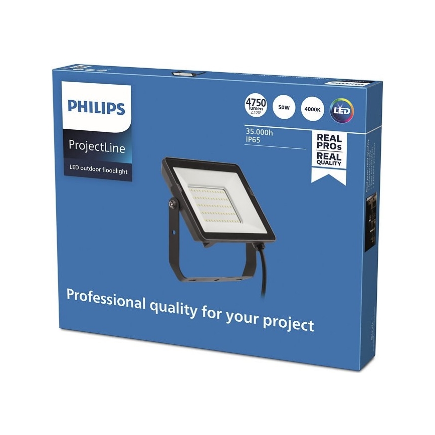 Philips - Προβολέας LED εξωτερικού χώρου PROJECTLINE LED/50W/230V IP65 4000K