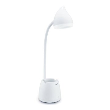Philips - Ρυθμιζόμενο LED επιτραπέζιο φωτιστικό αφής HAT LED/4,5W/5V 1800 mAh 3000/4000/5700K CRI 90