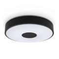 Philips - Ρυθμιζόμενο LED οροφής φωτιστικό COINER SCENE SWITCH LED/24W/230V 2700K μαύρο
