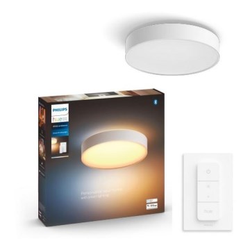 Philips - Ρυθμιζόμενο LED οροφής φωτιστικό Hue LED/19,2W/230V 2200-6500K διάμ. 381 mm λευκό + τηλεχειριστήριο