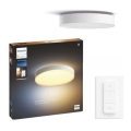 Philips - Ρυθμιζόμενο LED οροφής φωτιστικό Hue LED/48W/230V 2200-6500K διάμ. 551 mm λευκό + τηλεχειριστήριο