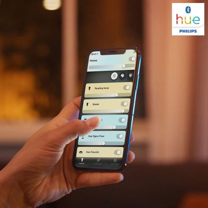 Philips - Ρυθμιζόμενο LED φωτιστικό οροφής με καλώδιο Hue EXPLORE 1xE27/6W/230V 2200-6500K + τηλεχειριστήριο