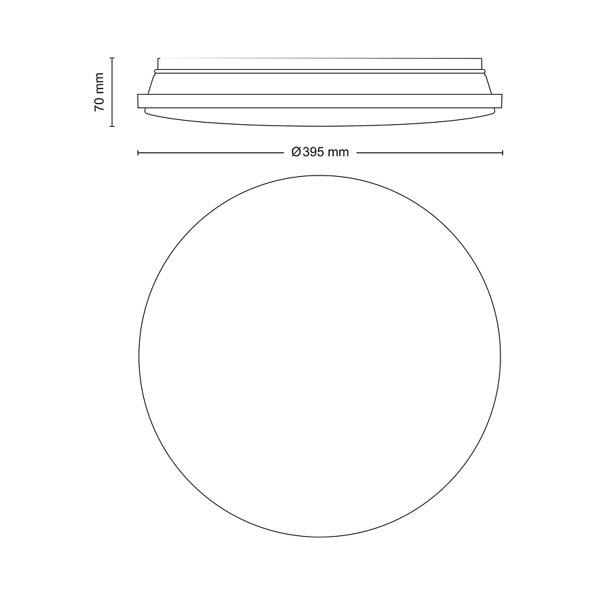 Philips - Ρυθμιζόμενο LED φωτιστικό οροφής LED/24W/230V 2700-6500K με τηλεχειριστήριο