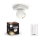 Philips - Ρυθμιζόμενο LED φωτιστικό σημείου Hue BUCKRAM 1xGU10/5W/230V με τηλεχειριστήριο
