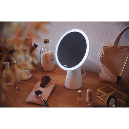 Philips - Ρυθμιζόμενο καλλυντικό καθρέφτη με LED φωτισμό MIRROR LED/4,5W/5V