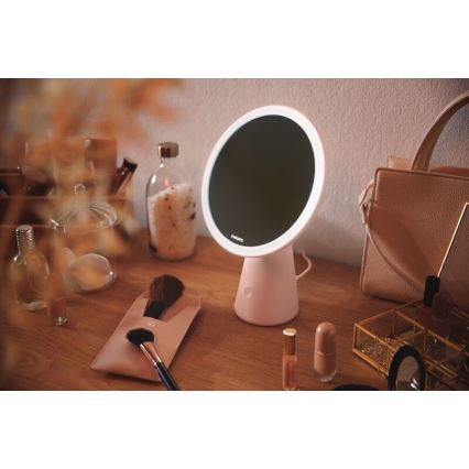 Philips - Ρυθμιζόμενο καλλυντικό καθρέφτη με LED φωτισμό MIRROR LED/4,5W/5V