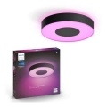 Philips - Ρυθμιζόμενο οροφής φωτιστικό LED RGB Hue INFUSE LED/33,5W/230V 2000-6500K διάμ. 381 mm μαύρο
