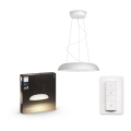 Philips - Ρυθμιζόμενο φωτιστικό οροφής LED με καλώδιο Hue AMAZE LED/39W/230V + τηλεχειριστήριο
