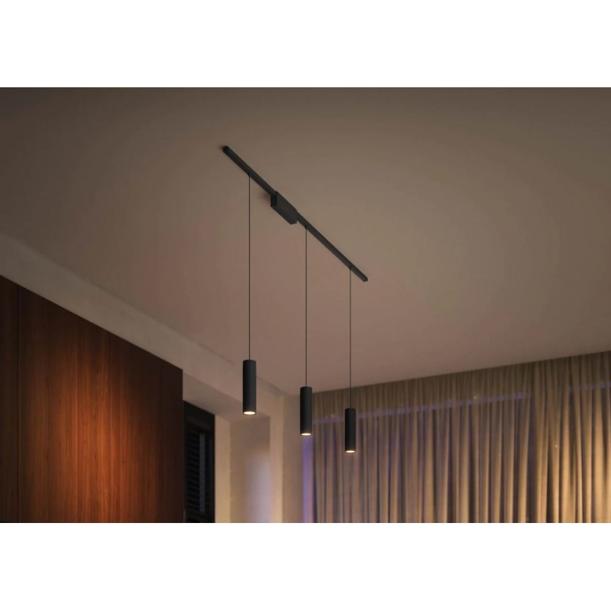Philips - ΣET 3x LED RGBW Dimmable κρεμαστά φωτιστικά ράγας Hue PERIFO LED/15,6W/230V 2000-6500K