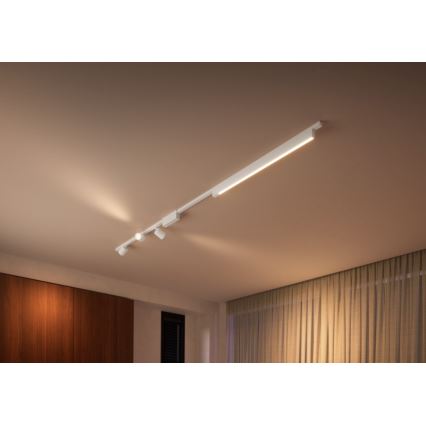 Philips - ΣET 4xLED RGB Dimmable φωτιστικά ράγας Hue PERIFO LED RGB/44,6W/230V 2000-6500K