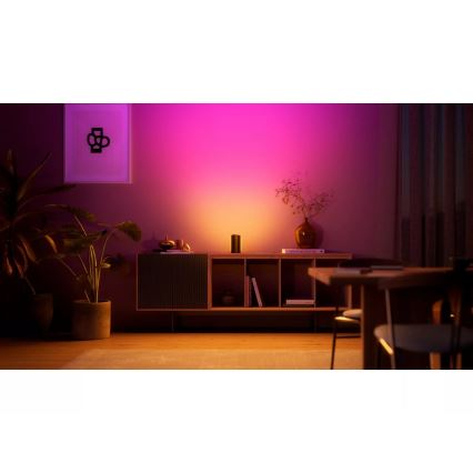 Philips - Σετ 2 τεμ. RGBW LED ρυθμιζόμενοι προβολείς Hue PLAY LED/20W/230V 2000–6500K μαύρο