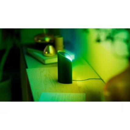 Philips - Σετ 2 τεμ. RGBW LED ρυθμιζόμενοι προβολείς Hue PLAY LED/20W/230V 2000–6500K μαύρο