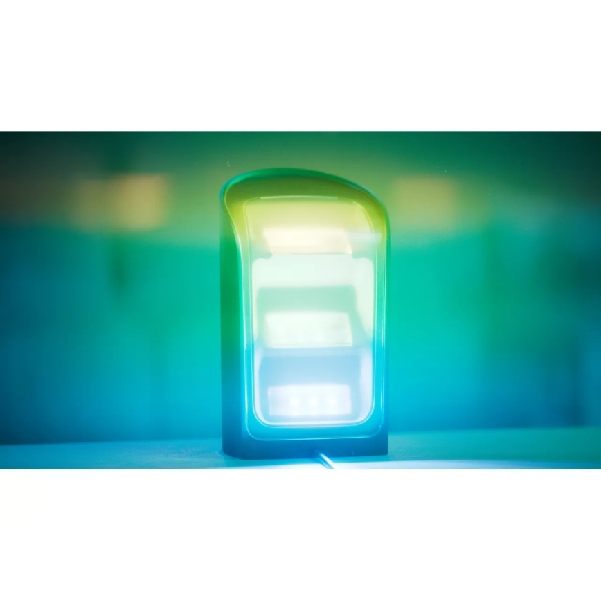 Philips - Σετ 2 τεμ. RGBW LED ρυθμιζόμενοι προβολείς Hue PLAY LED/20W/230V 2000–6500K μαύρο