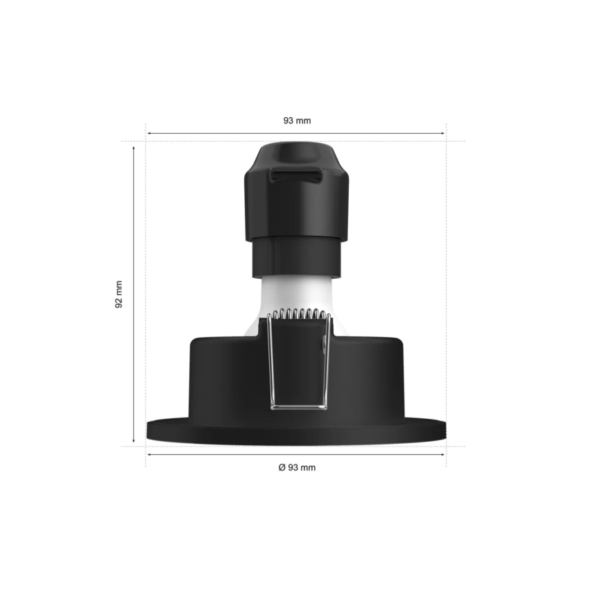 Philips - ΣΕΤ 3x LED RGBW Χωνευτό φωτιστικό οροφής μπάνιου dimmimg Hue XAMENTO 1xGU10/4,2W/230V 2000-6500K IP44