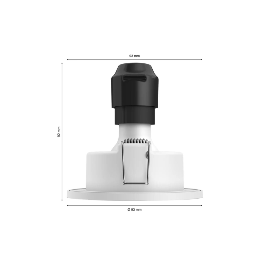 Philips - ΣΕΤ 3x LED RGBW Χωνευτό φωτιστικό οροφής μπάνιου dimmimg Hue XAMENTO 1xGU10/4,2W/230V IP44 2000-6500K