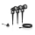 Philips - ΣΕΤ 3x Φωτιστικό σποτ εξωτερικού χώρου LED CASPER LED/1,5W/24/230V IP44
