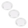 Philips - ΣΕΤ 3x Χωνευτά φωτιστικά οροφής LED LED/3,5W/230V 3000K