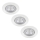 Philips - ΣΕΤ 3x Χωνευτό Φωτιστικό LED TARAGON LED/4,5W/230V 2700K