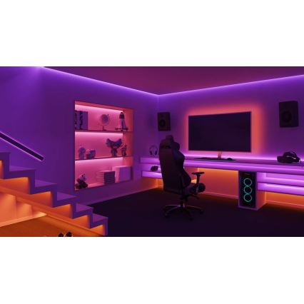 Philips - Ταινία LED RGBW Dimmable Hue WHITE AND COLOR AMBIANCE 5m LED/20W/230V 2000-6500K