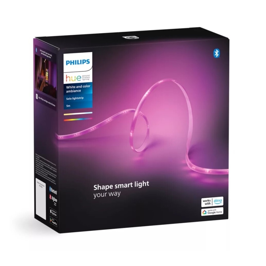 Philips - Ταινία LED RGBW Dimmable Hue WHITE AND COLOR AMBIANCE 5m LED/20W/230V 2000-6500K